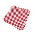 thumbnail image 1 of MasteelfCA 100PCS Red and White Grid Pizza Oil Paper Sheet Fried Food Paper Liners Wrapping Paper for Baking Pastry, 1 of 8