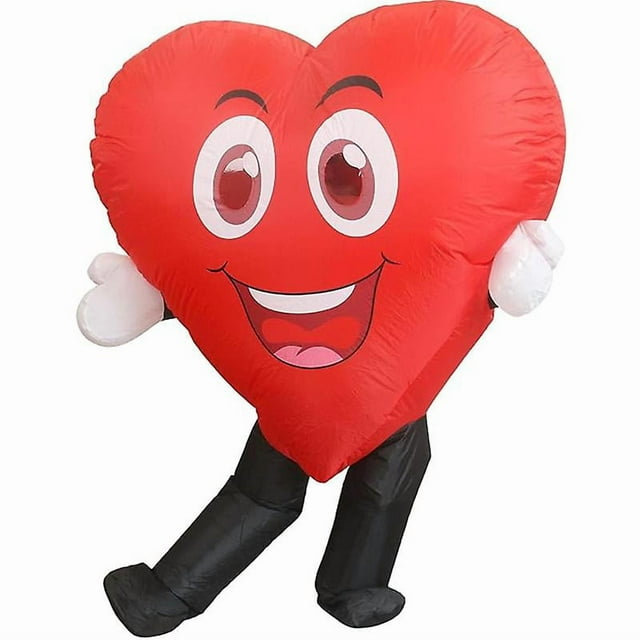 Déguisement Gonflable, costume d'Amour Rouge Accessoires de Confession_Perfect Gift