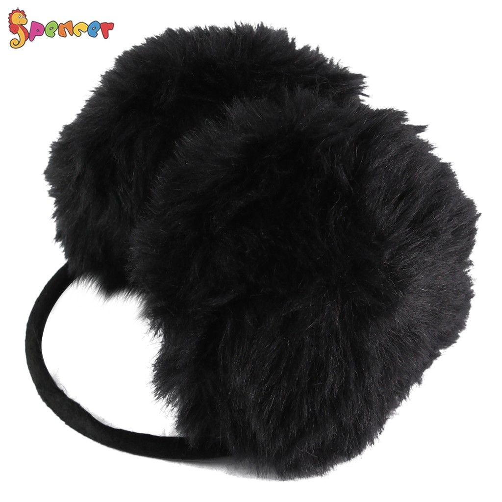 YAOSEN Women Faux Fur Hat with Ears Winter Ear Warmer Earmuff 