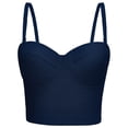 thumbnail image 2 of Roncen Underwire Corset Tops For Women Going Out,Sexy Backless Club Bustier Crop Top Casual, 2 of 7