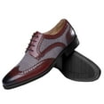 thumbnail image 2 of LSLJS Chaussures en Cuir pour Hommes, Chaussures Décontractées de Mode Rétro pour Hommes Chaussures en Cuir pour Hommes, 2 of 9