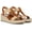 Camel, variant on Calera Women's Sandals Camel Brown Leather Size 12 M