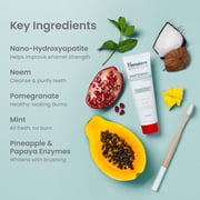 Himalaya Botanique Whitening + Hydroxyapatite Toothpaste, Mint Flavor, Nano Hydroxyapatite, 4 oz, 2 pack