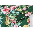 thumbnail image 6 of SSLR Hawaiian Shirts for Men Dress Shirt Button Down Shirt Floral Long Sleeve Shirt, 6 of 8