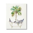 thumbnail image 4 of Stupell Tropical Dolphins Bathroom Tub Animals & Insects Painting Gallery Wrapped Canvas Print Wall Art, 4 of 5