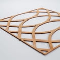 thumbnail image 5 of Ekena Millwork 23 3/8"W x 23 3/8"H x 1/4"T Large Montrose Decorative Fretwork Wood Wall Panels, Alder, 5 of 18