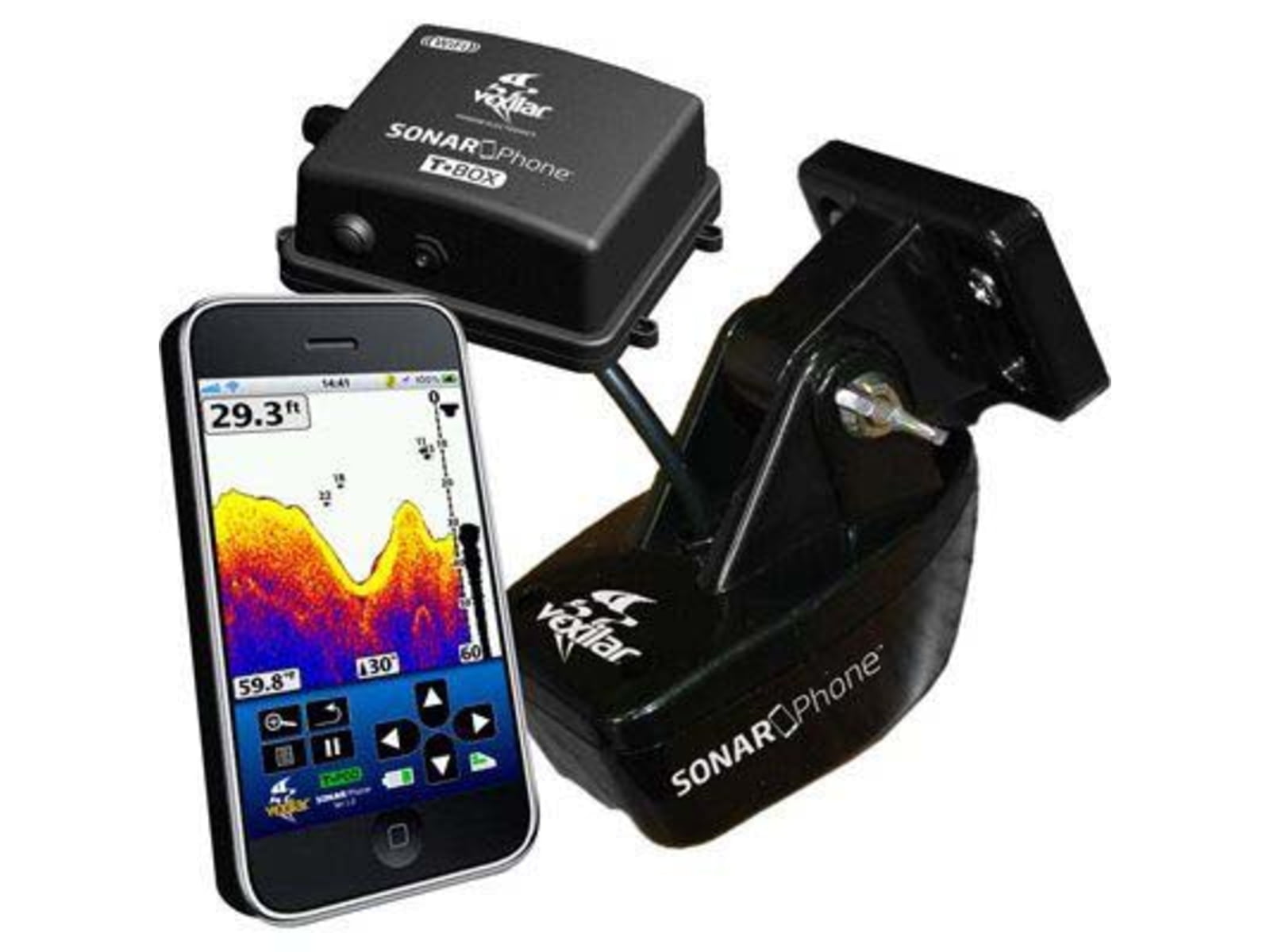 CWR Electronics Vexilar SonarPhone SP200, Wireless Fish Finder