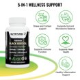 thumbnail image 4 of Organic Black Cumin Seed Oil 3% Thymoquinone–Cold-Pressed Nigella Sativa Softgels, USP Grade, Non-GMO, Certified Organic, Clinically Studied ThymoQuin® – 60 Softgels by NutriTunes®, 4 of 9