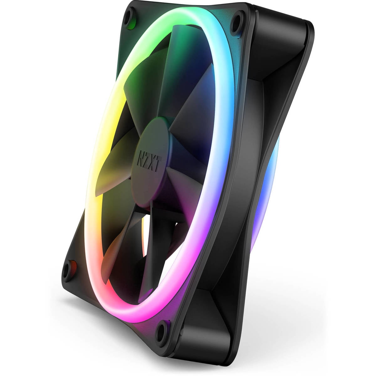 NZXT F120RGB Duo - 120mm Dual-sided RGB Fan - Triple Pack (Black