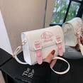 thumbnail image 1 of Bolso cuadrado de Pu Kawaii Sanrio, bolsos de hombro de anime, bolsos de mensajero Kawaii, mochilas de dibujos animados, bolsos de moda My Melody Cinnamorol Kuromi, 1 of 2