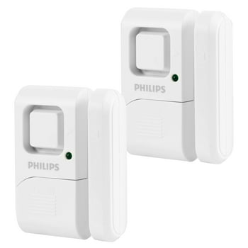 Philips Personal Security Window and Door Alarm, 2-Pack
