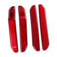 thumbnail image 3 of Tira protectora para parachoques de borde de puerta, 4 piezas, antiarañazos, antifricción para el modelo 3, accesorios para puertas automotrices de Rojo shamjiam Tira protectora de puerta, 3 of 8