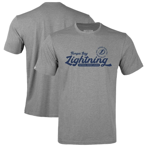 Youth Levelwear Gray Tampa Bay Lightning Little Richmond Monument T-Shirt