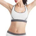 thumbnail image 3 of DuoJiaJ Women's Bra Without Underwire Comfortable Bustiers Top Non Wired Soft Bra Sleep Nursing Sports Bralette In Many Colours T-Shirt Bras White, 3 of 4