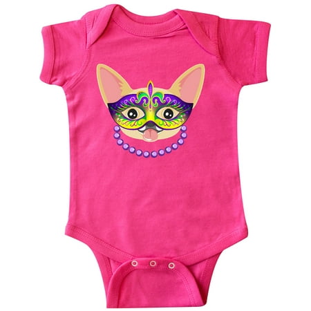 

Inktastic Mardi Gras Party Chihuahua Dog Gift Baby Girl Bodysuit