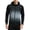 Gray, variant on Men's Gradient Print Reflective Strip Hooded Running Jacket Full Zip Raglan Sleeve Quick Dry Breathable Athletic Wind Coat Moisture Wick