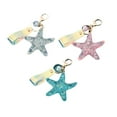 thumbnail image 3 of Minnieouse Llavero con colgante de estrella de mar para adultos, llavero acrílico personalizado, llavero de moda portátil, decoración de llaves, joyería Ropa, zapatos y accesorios Miscelánea Rosa Minnieouse AP017621-02, 3 of 6