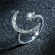 thumbnail image 5 of Anillos para mujer, regalos para mujer, para mujer, para compromiso, boda, accesorios de joyería, para mujer y niña, con tornillos., 5 of 5