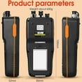 thumbnail image 5 of OTDR Multi-function 1550nm Touch Screen Optical Time Domain Reflectometer Optical Fiber Tester, VFL(10mW)/OPM/OLS ,Precision Tool, 5 of 5