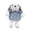 White, variant on Made by Aliens Floral Easter Bunny Stuffed Animal – Plush Bunny Toy Cute Huggable Rabbit – Perfect Gift for kids & Adults on Easter – 16-inch (Beige)