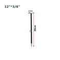 thumbnail image 1 of 12-Inch Heat-Treated Dual-End Pry Bar: Heavy-Duty Detachable Tool with Round & Flat Heads for Nail Removal, Automotive Repairs & Industrial Use – In-Stock for Immediate Fast Delivery, Single Unit, 1 of 6
