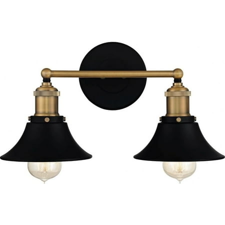 

2 Light Vanity Light in Transitional Style-8.25 inches Tall and 15.25 inches Wide 71-Bel-4621751