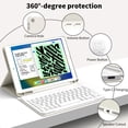 thumbnail image 2 of Funda con Teclado GKABXY para iPad 10.2 pulgadas 2021/2020/2019 Blanca, 2 of 6