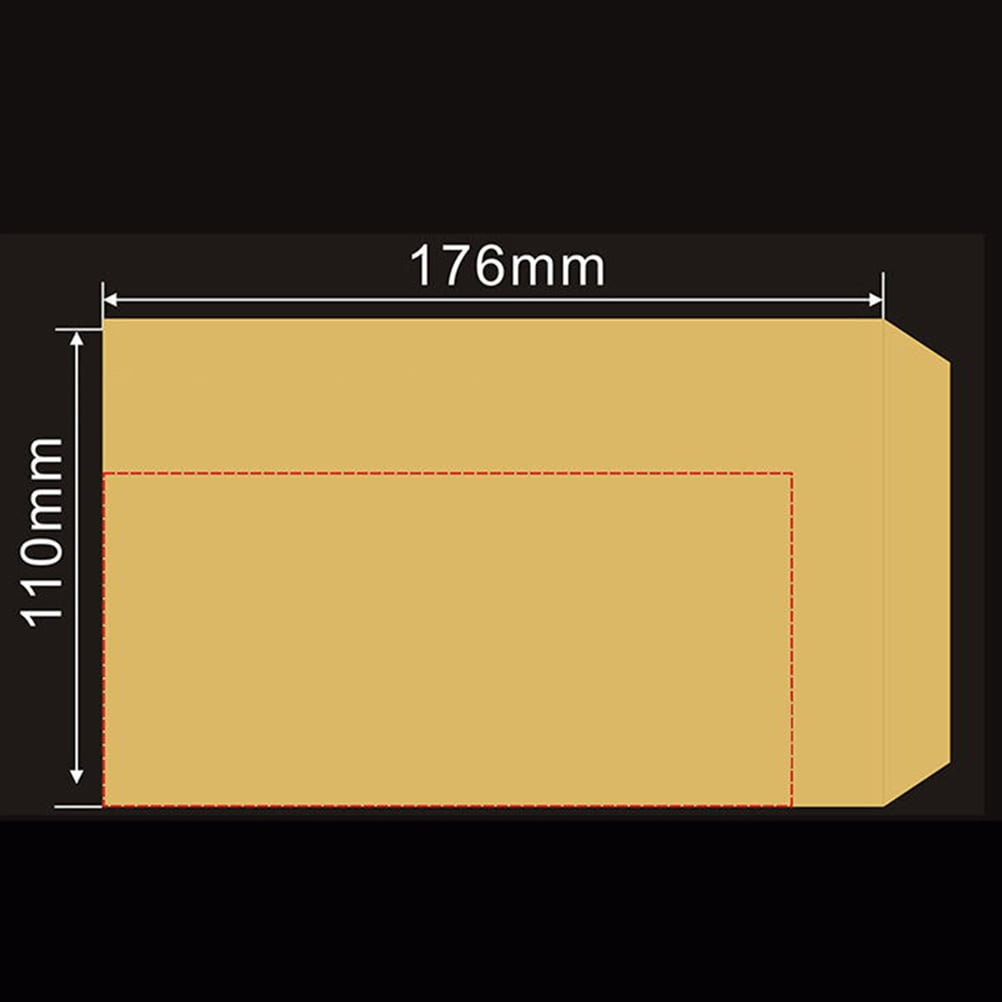 ELAYARD 2-Pack Kraft Paper Shipping Envelopes in Khaki, Office Mailing Bags for Secure Document