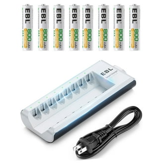 SANYO Eneloop 4 Pack AA NiMH Pre-Charged Rechargeable Batteries