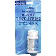 Kem Tek 430-6 4-Way Pool and Spa Test Strips