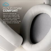 JLab JBuds Lux ANC Over-Ear Wireless Headphones, 70-Hour Battery, Cloud White