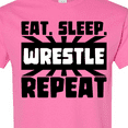 thumbnail image 4 of Inktastic Eat, Sleep, Wrestle, Repeat T-Shirt, 4 of 5