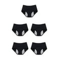 thumbnail image 1 of Sonducket Calzoncillos para mujer, ropa interior reutilizable para viajes de negocios, ropa interior transpirable para niñas, bragas Chinlon con Type2 NO2, 1 of 6
