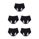 thumbnail image 3 of Guardurnaity Calzoncillos para mujer, ropa interior lavable para viaje de negocios, bragas transpirables con cintura elástica para niñas, ropa Type2 NO2, 3 of 6