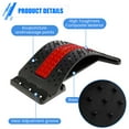 thumbnail image 4 of Stretcher with 3 Adjustable Arch Levels Back Massager with Silicone Strip & Magnet Points Back Trainer Lumbar Support Pain Relief Device for Relieving Back Pain, 4 of 10