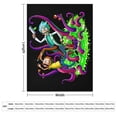 thumbnail image 3 of Manta de franela suave y acogedora de Rick y Morty para niños y niñas, mantas de vellón cálidas de lujo para sofá, cama, camping, viajes, 80 x 60 pulgadas, 3 of 8