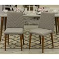thumbnail image 2 of Manhattan Comfort Chaise d'Appoint Utopique en Gris (Lot de 2), 2 of 7