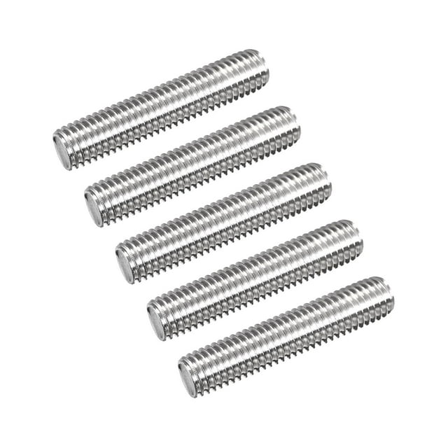 Unique Bargains Fully Threaded Rod M10 x 50mm 1.5mm Thread Pitch 304 Stainless Steel Right Hand Threaded Rods Bar Studs 15 Pack