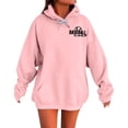 thumbnail image 1 of WZXFASHION Chandail à Col Imprimé pour la Journée de Compétition pour Femmes, Épaules Dénudées, Manches Longues, Chandail en Molleton, Rabais de 50 % Liquidation, Chandail à Enfiler, 1 of 9