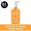 Neutrogena Oil-Free Salicylic Acid Acne Face Wash and Facial Cleanser, 9.1 fl oz
