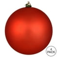 thumbnail image 3 of Vickerman 4.75" Bittersweet Matte Ball Ornament, 4 per Bag, 3 of 6