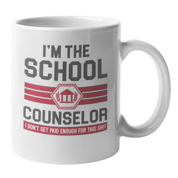 Get Paid Coffee & Tea Mug and Supplies for School Guidance Counselor (11oz)