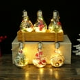 thumbnail image 4 of Bulbo llevado Irfora 2021 Bola de Navidad LED Adorno colgante transparente Bombilla Globo iluminado Decoración colgante para Navidad Invierno Fiesta en casa Regalo inastillable Irfora Bulbo llevado, 4 of 7