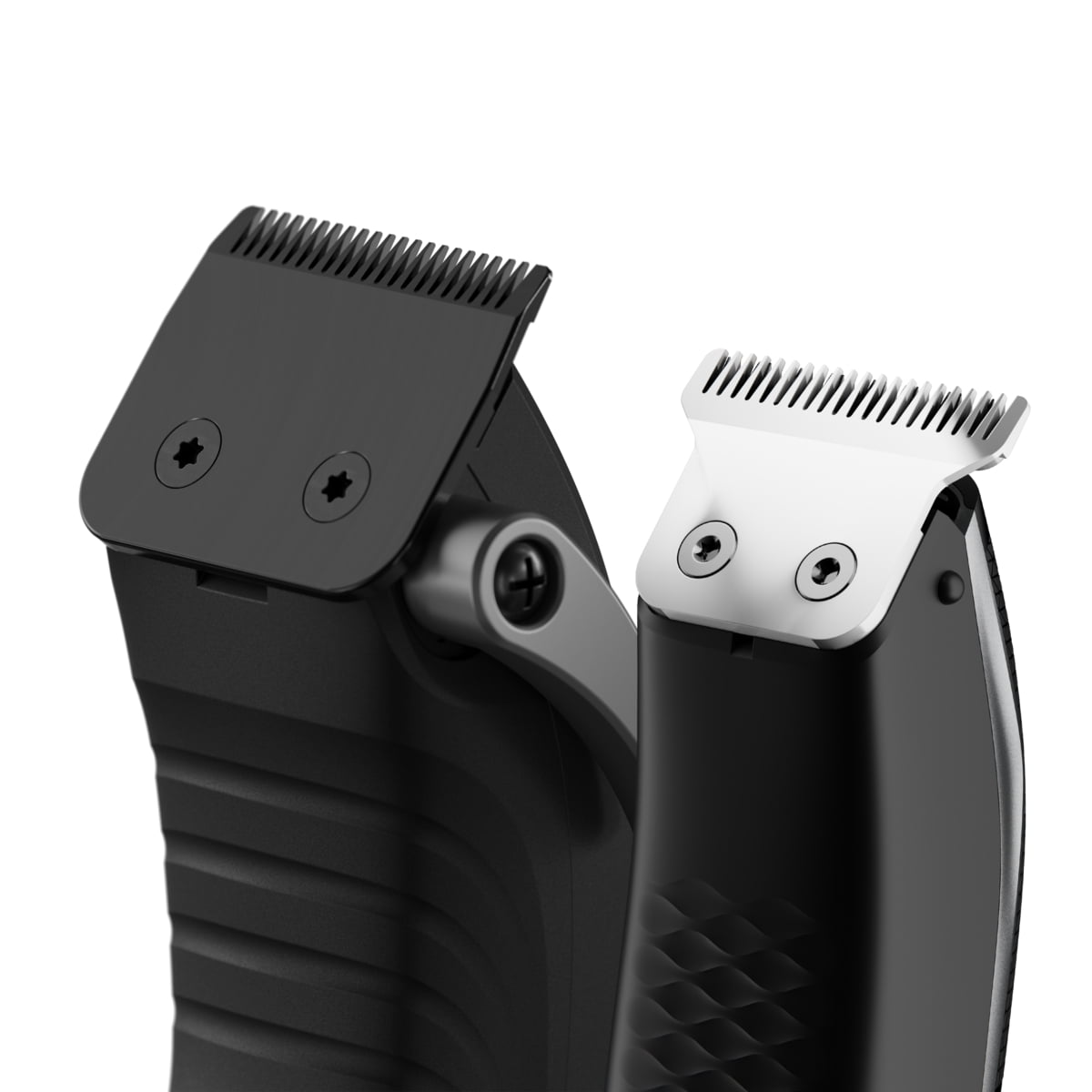Andis inCRED Cordless Clipper & Cordless T-Blade Trimmer Kit, Lithium 23-Piece Kit, Black/Silver