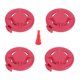 thumbnail image 3 of 4 cartuchos de combustible de butano con tapa protectora, accesorio de repuesto, piezas de alto rendimiento Rojo, 3 of 8