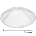 thumbnail image 2 of KFFKFF Outdoor Fire Pit Safety Screen, 30" Diameter, Enhanced Durable Steel Construction, Patio Firepit Cover, Convenient Lift-Top Design,Round Screen Protector with Ring Handle for Garden Fireplaces, 2 of 9