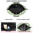 thumbnail image 3 of Green Highland Cow Flower Pattern Travel Tote Bags for Women Carry On,Large Weekender Bags for Women Travel,Multi Functional Duffle Bag for Work,Shopping,Sports, 3 of 5