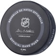 thumbnail image 2 of Travis Sanheim Philadelphia Flyers Autographed 2021 Model Official Game Puck - Fanatics Authentic Certified, 2 of 3