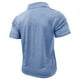 thumbnail image 5 of pstuiky camiseta de hombre, Camiseta de solapa con botones y movimiento versátil de color liso para hombre camisas casuales para hombre m, 5 of 5