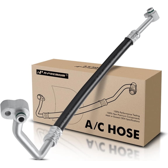 A-Premium A/C Discharge Line Hose Assembly Compatible with Audi A4 2003-2005, A4 Quattro 2003-2006, 3.0L, Compressor to Condenser